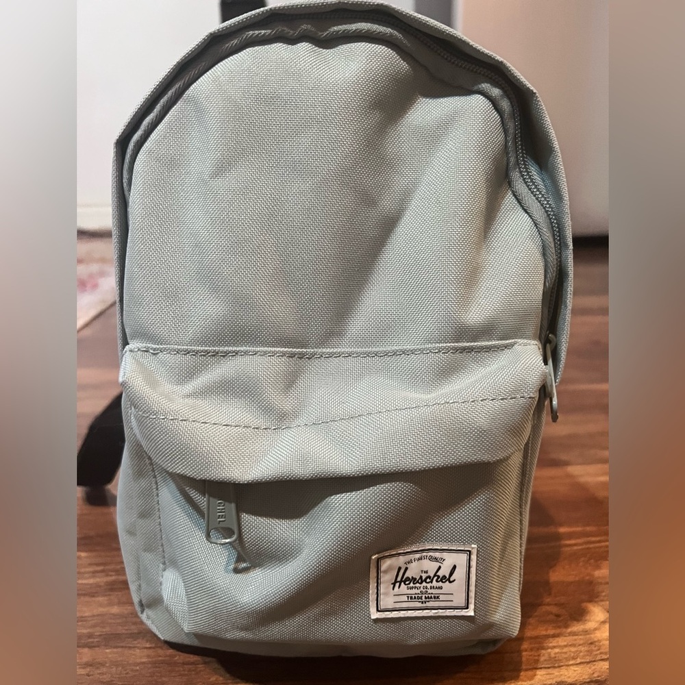 NWOT Herschel Supply Company Teal mini Backpack